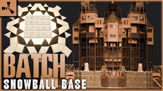 The Batch  Expanded 4 x 4 BASE  MASSIVE Raid COST  Easy amp Simple to BUILD RUST Base Designs 2024 [upl. by Kidd]