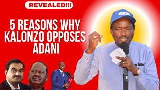 Five Reasons Kalonzo Musyoka Opposed To Adani Deal And Why [upl. by Orsini]