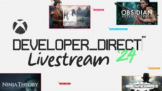 Xbox Developer Direct Livestream 2024  Indiana Jones Senua’s Saga Hellblade 2 amp More [upl. by Santiago]