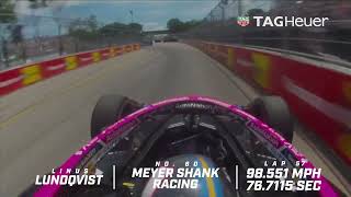 Linus Lundqvists Onboard Lap  2023 Big Machine Music City Grand Prix [upl. by Gerladina494]