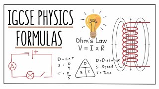 All Of IGCSE Physics Formulas All Calculations amp Tips [upl. by Yespmed]