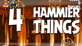 Angry Birds Seasons Hammier Things Level 14 Walkthrough 3 Star [upl. by Hamilton]