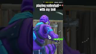 using my do for the ball in volleyball fortnite [upl. by Leatrice]