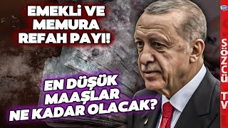 Memur ve Emekli Zammına Refah Payı Artışı En Düşük Maaşlar Ne Kadar Olacak [upl. by Ahsille]