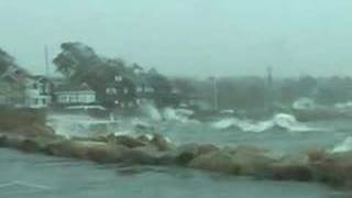 Storm on Oct 28 2006 Mattapoisett Harbor [upl. by Retsel]