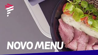 Novo menu gourmet LATAM [upl. by Curran]