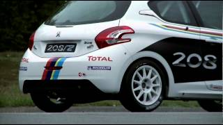 La Peugeot 208 R2 au Tour de Corse 2012 [upl. by Veron]