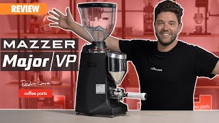 Mazzer Major VP Electronic Espresso Grinder  Review [upl. by Osnohpla]