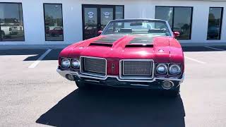 1972 Oldsmobile Cutlass Convertible [upl. by Darsey]