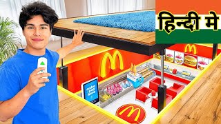 I built a Secret McDonalds Room  Stokes Twins Hindi  Stokes Twins Hindi Secret Room Challenge [upl. by Emad]