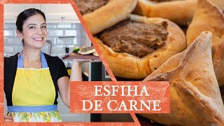 A CLÁSSICA RECEITA DE ESFIHA CARNE  LUIZA ZAIDAN [upl. by Judson14]