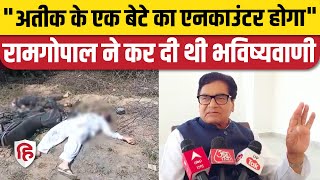 Atiq Ahmad Son Asad Ahmed Encounter Video Ram Gopal Yadav ने पहले ही की थी भविष्यवाणी  Umesh Pal [upl. by Il]