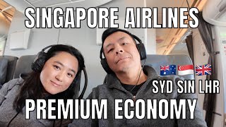 2024 Singapore Airlines Premium Economy Class A380 Sydney to London [upl. by Nue]