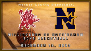 High School Basketball  Willingboro Chimera at Nottingham Northstars Boys 121623 [upl. by Yennor]