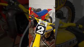 Kelley Farm Vintage Show 1978 YZ80 With Rare DG Racing Parts And a 1983 CR480 [upl. by Zetrom]