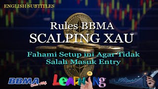 Cara Mudah dan Simple Untuk Scalping Gold Dengan teknik BBMA Advance [upl. by Barhos]