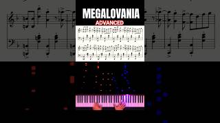 Megalovania  Undertale  Advanced Piano Tutorial Full video in description [upl. by Mordecai]