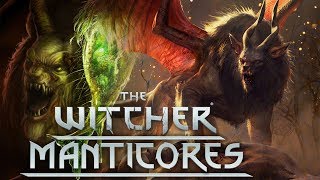 What Are Manticores  Witcher Lore  Witcher Mythology  Witcher 3 lore  Witcher Monster Lore [upl. by Chor]