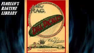 Dill Pickles Rag by Charles L Johnson  Ragtime Piano [upl. by Aleahs]