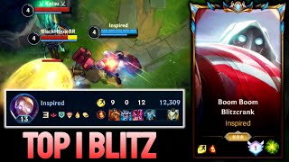 WILD RIFT BLITZCRANK  TOP 1 BLITZCRANK GAMEPLAY  CHALLENGER RANKED [upl. by Lillian452]