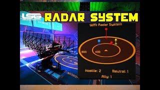 3D Turret Based Radar System  Space Engineers [upl. by Nogam]