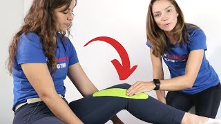 How To Use KT Tape on Pes Anserine Bursitis Of The Knee  Kinesiology Tape [upl. by Gatian]