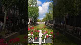 Delft Netherlands 🇳🇱 delft netherlands holland citytrip travel dutch [upl. by Tannie]