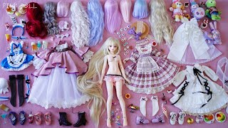 Rapunzel Delia PRINCESS MYOU DOLL BJD Unboxing Dress Up [upl. by Sedgewick910]