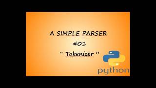 Simple tokenizer in Python [upl. by Letch594]