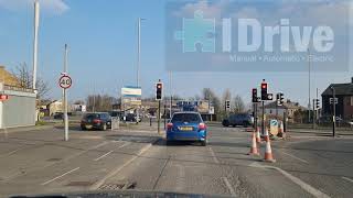 4K VIDEO BRADFORD THORNBURY UK TEST CENTRE ROUTE AREA LATEST EX T6 [upl. by Yelena]