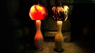 Bowling Ball and Pin Lamp [upl. by Micheline192]