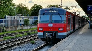 MünchenTrudering mit BR 420 BR 423 Flirt 3 Railjets [upl. by Maxie499]