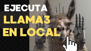 🦙🤖 COMO ejecutar LLAMA3 en LOCAL y hacer que HABLE y ESCUCHE [upl. by Oneil]