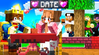 I WENT ON A DATE WITH GIRL IN MINECRAFT 😍 [upl. by Adall]