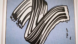 In One Brushstroke Lichtenstein Tells the Story of Pop Art [upl. by Star]