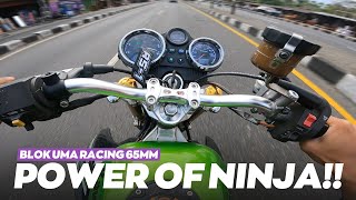 GASSPOL NINJA SS 180 CC BLOK UMA RACING  Bikin Inget Anak Istri [upl. by Diannne]