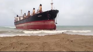 TOP 5 SHIPS CRASHING INTO SHORE [upl. by Maddis688]