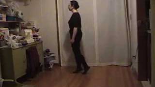 Italian Renaissance Dance Steps Part 1 [upl. by Svensen]