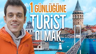 İSTANBULDA 1 GÜNLÜĞÜNE TURİST OLMAK [upl. by Sara]