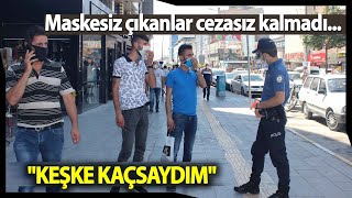 Polise Maskesiz Yakalanan Vatandaş quotKeşke Kaçsaydımquot [upl. by Yht]