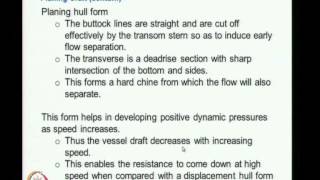 Mod01 Lec16 Resistance of Advanced Marine Vehicles II [upl. by Trill]