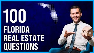 Florida Real Estate Exam 2023 100 Questions with Explained Answers [upl. by Camala]