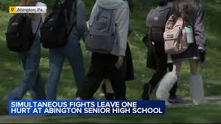 3 students arrested after fights break out at Abington Senior High School [upl. by Ginnie]