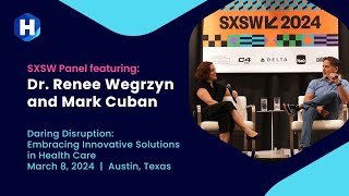 SXSW Panel featuring Dr Renee Wegrzyn and Mark Cuban 3824 [upl. by Remus]