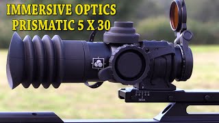 REVIEW Immersive Optics Prismatic 5x30 for PCP Airgun [upl. by Nothgiel]