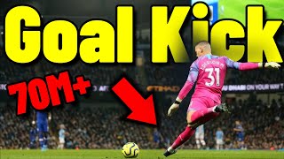 Take Goal Kicks Like A Pro  How To Kick The Ball Far  Goalkeeper Tips amp Drills  Longball Tutorial [upl. by Mccullough]