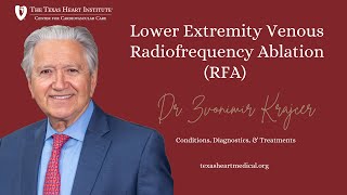 Lower Extremity Venous Radiofrequency Ablation RFA  Heart Information Center [upl. by Adena]