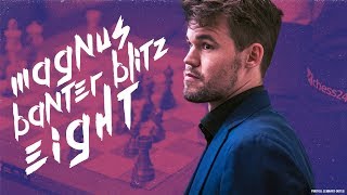 Banter Blitz with World Champion Magnus Carlsen 8 [upl. by Reinaldo]