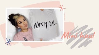 Nasty Gal Haul tryon [upl. by Enirhtac]