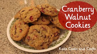 Cranberry Walnut Cookies [upl. by Lindeberg]